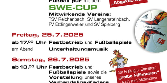 Sportfest vom 24.07. – 26.07.25