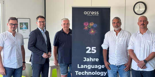 Sprachbarrieren überwinden – Karlsbader Softwareunternehmen Across Systems macht mit KI die Kommunikation effizienter