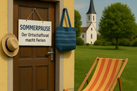 Der Ortsvorsteher und der Ortschaftsrat von Auerbach wünschen eine schöne Sommerzeit!
