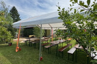 Ein gelungenes Gartenfest