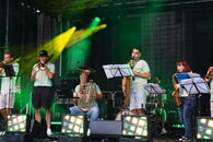 Beim Dorffest dem Wetter getrotzt