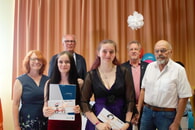 Preisträgerinnen der Abschlussklasse an der Schwarzwaldschule Ittersbach