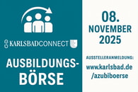 KarlsbadConnect Ausbildungsbörse | Ausstelleranmeldung