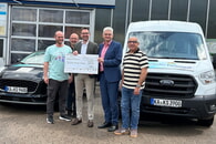 Fahrzeugübergabe an den Ferienspaß Karlsbad 2025