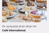 Einladung zum Café International am 25. September