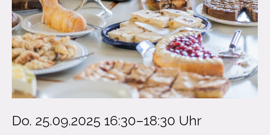 Einladung zum Café International am 25. September