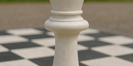 Outdoor-Schach auf dem Rudolf-Kohl-Platz