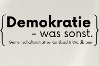 Demokratie- was sonst.