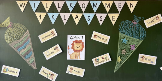 Einschulung der neuen Erstklässler