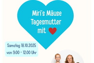 Aktionstag Kindertagespflege auf dem Schirm: Tag der offenen Tür bei Tagesmutter Miriam Meier