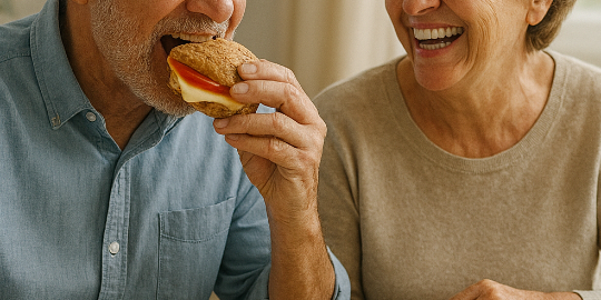 Vortrag "Gesunde genussvolle Ernährung 60+"