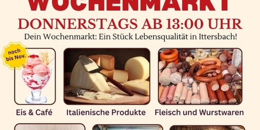 Donnerstag ist Markttag – unsere Aktionshütte lädt ein!