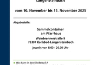 Terminübersicht 23. - 30. Oktober