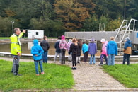 Klassenausflug zur Kläranlage in Ittersbach
