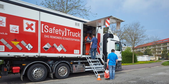 Das Schadstoffmobil kommt