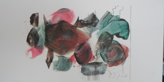 Ein Zeichenkurs für Kinder ab 7 Jahre: Wir kleckseln....