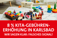 Gemeinderat Karlsbad – Stellungnahme der SPD-Fraktion zur Erhöhung der Kindergarten-Gebühren