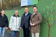 Neue Wandgestaltung verschönert unsere Gemeinde