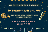 Weihnachtsspielen am Rathaus