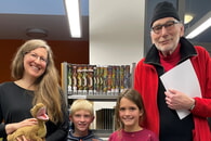 Große und kleine Vorleser/innen erfreuen das Publikum