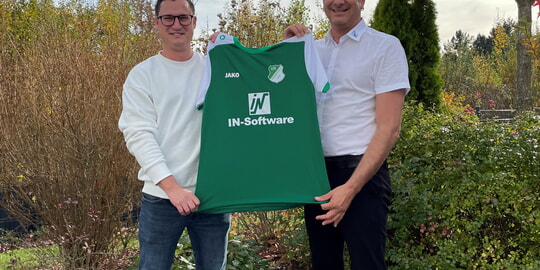 Verlängerung mit Hauptsponsor IN-Software 