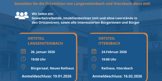 Innenstadtcheck Langensteinbach & Ittersbach