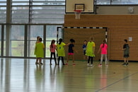 Handballaktionstag begeistert Zweitklässler der Grundschule Langensteinbach