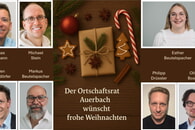 Weihnachtsgruß des Ortschaftsrats Auerbach