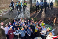 Silvester 2025: SCK-Walker und Rennradler touren getrennt, aber feiern gemeinsam 