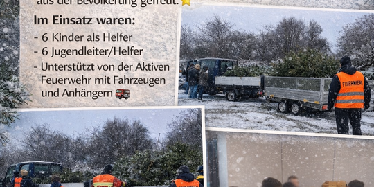 Die Jugendfeuerwehr Karlsbad, Abt. Ittersbach sagt danke