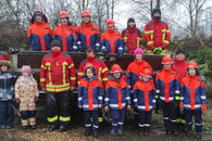 Erfolgreiche Tannenbaumsammlung der Jugendfeuerwehr Mutschelbach