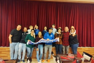 Die Jugendabteilung des Atsv Mutschelbach verabschiedet Familie Dow