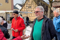 Demokratie lebt vom Dialog: R&uuml;ckblick auf unseren Infostand in Langensteinbach