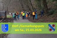 Dorf-/Gemarkungsputz  - Terminank&uuml;ndigung