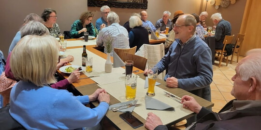 R&uuml;ckblick auf unseren Stammtisch