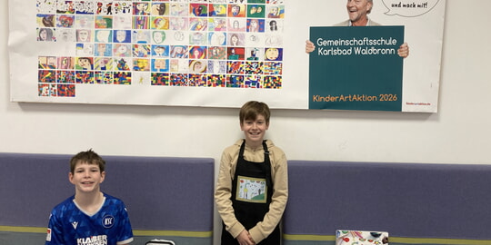 KinderArtAktion an der GMS Karlsbad-Waldbronn
