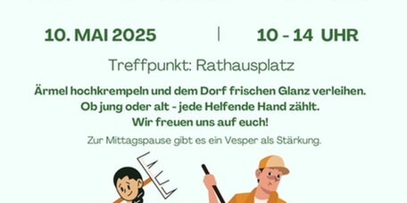 traditionelle Dorfputzete