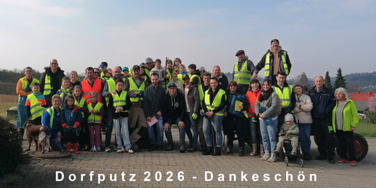 Dorf-/Gemarkungsputz  - R&uuml;ckblick