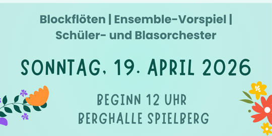 Fr&uuml;hlingskonzert am 19. April