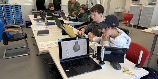 MakerMobil zu Gast an der Realschule Karlsbad