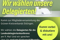 Einladung zur Kreismitgliederversammlung am 23. April, 19 Uhr