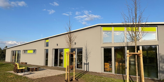 Sonnenschutz f&uuml;r Jugendzentrum