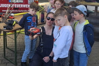 Lagerfeuer mit der Minigruppe