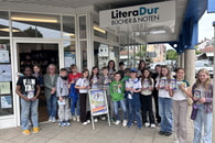 &bdquo;Welttag des Buches&ldquo; - 5. Kl&auml;ssler der Realschule Karlsbad feiern das Lesen