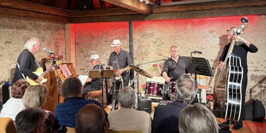 Benefizkonzert mit dem Swing-Quartett begeistert