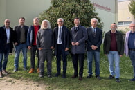 Landrat Dr. Christoph Schnaudigel zu Besuch in Karlsbad 