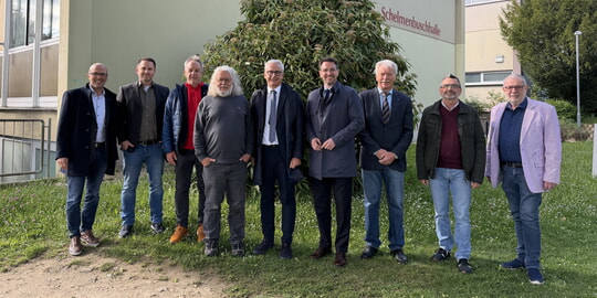 Landrat Dr. Christoph Schnaudigel zu Besuch in Karlsbad 