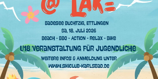 Tagesausflug an den Badesee Buchtzig in Ettlingen (Jugendveranstaltung U18)