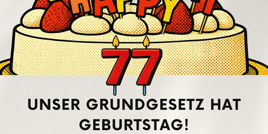 77 Jahre Grundgesetz: Demokratie- Initiative l&auml;dt zu Infostand in Ittersbach ein