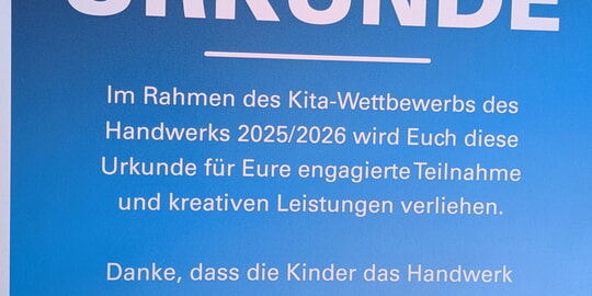 Kleine H&auml;nde , gro&szlig;e Zukunft 